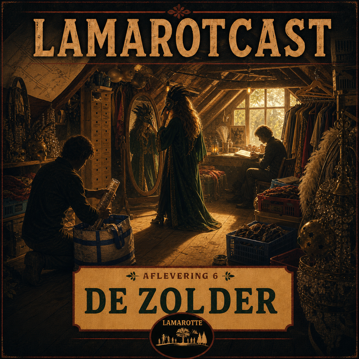 Cover aflevering 6: De Zolder