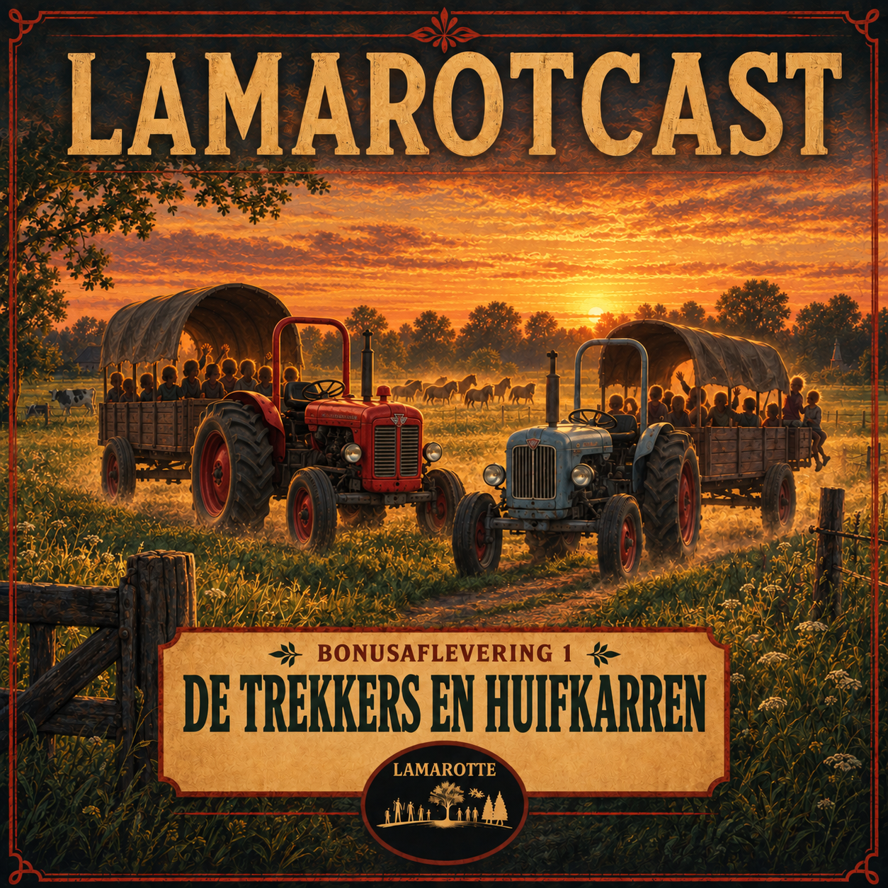 Cover bonusaflevering 1: De Trekkers en Huifkarren